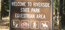 Riverside State Park Equestrian Area