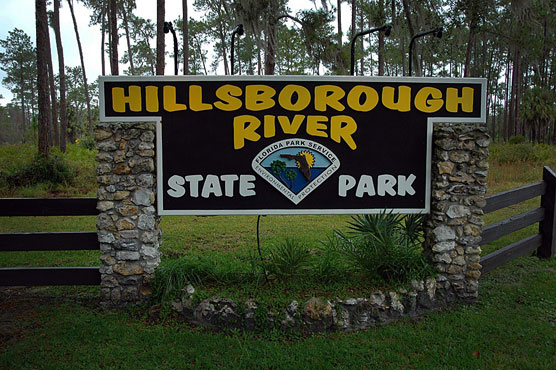 Hillsborough River Sign