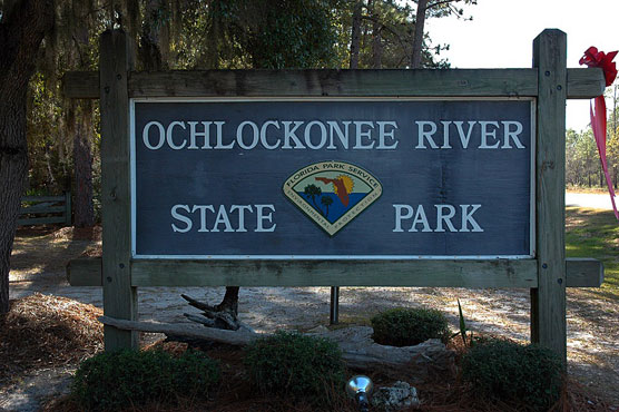 Ochlockonee River Sign