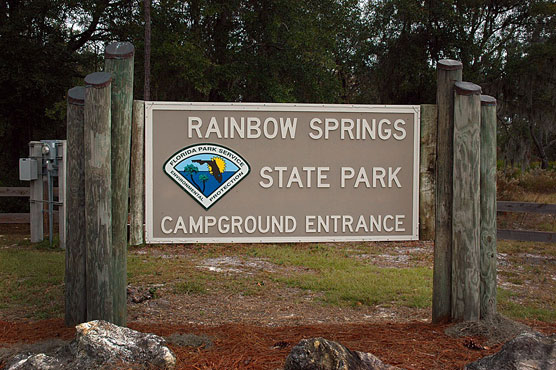 Rainbow Springs Sign