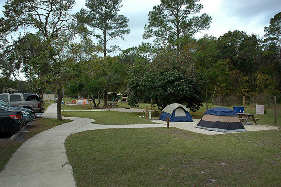 Rainbow Springs Tent Sites 54-60