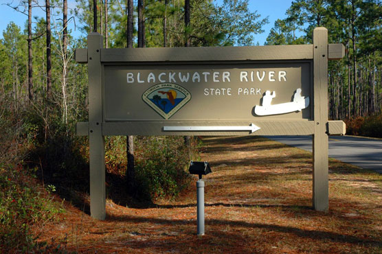 Blackwater River Sign