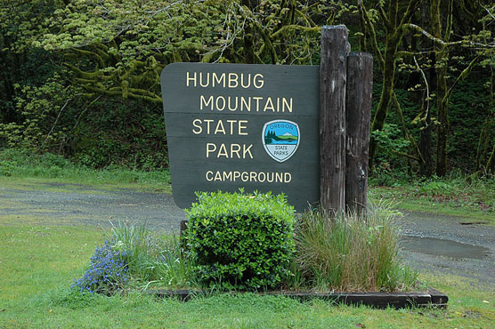 Humbug Mountain Sign