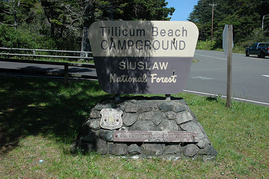 Tillicum Beach Sign