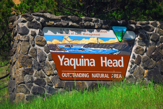 Yaquina Head Sign