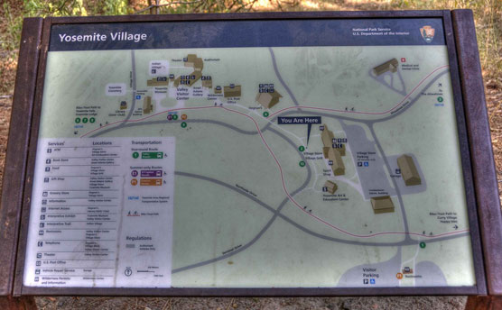 Yosemite-Village-Sign