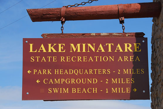 Lake-Minatare-Sign