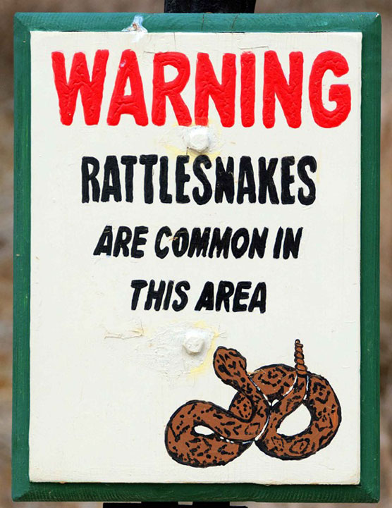 Rattlesnake-Sign