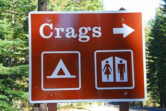Crags-Sign