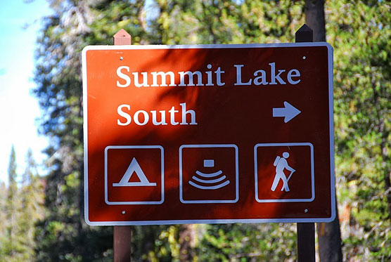 Summit-Lake-South-Sign
