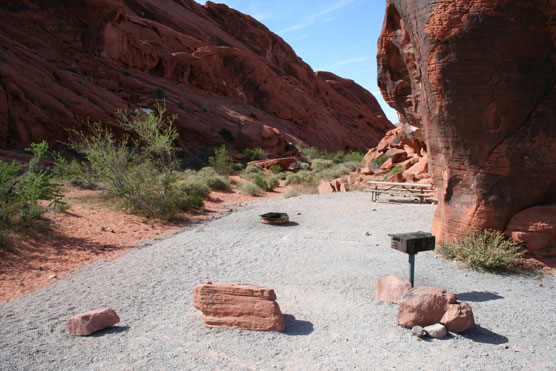 Valley-of-Fire-Campsite