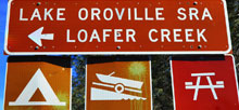Lake Oroville SRA Loafer Creek
