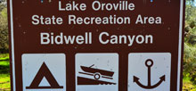 Lake Oroville SRA Bidwell Canyon