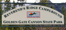 Golden Gate Canyon State Park Reverends Ridge