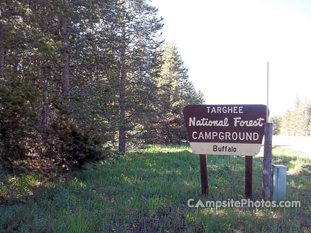 Buffalo Campground Sign