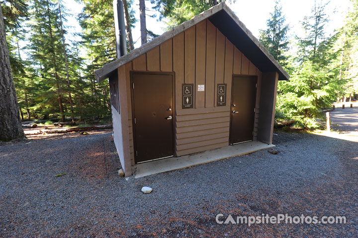 Clear Lake Campground Vault Toilets