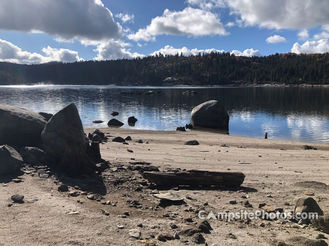 Ice House Campground Reservoir View