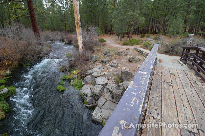 Hat Creek Campground Trail Bridge