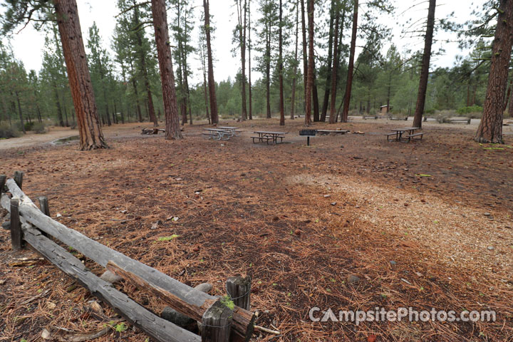 Hat Creek Group Camp GS2 Camping Area