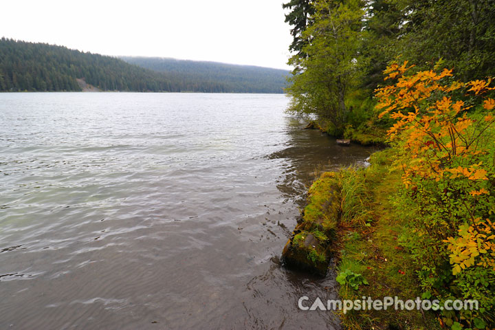 Trapper Creek Campground Odell Lake View
