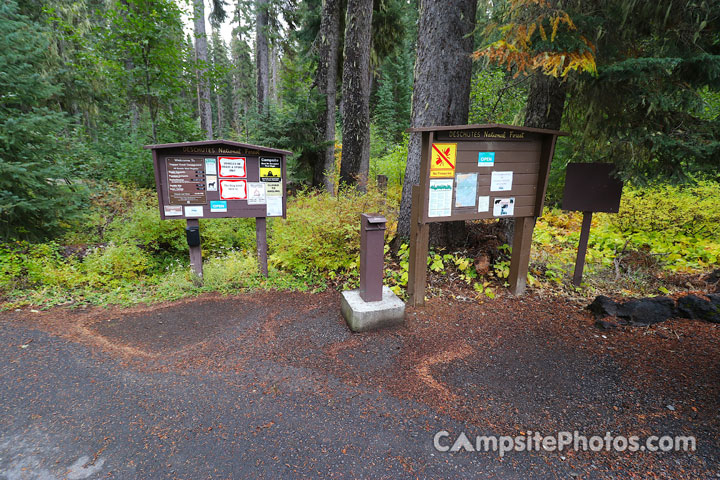 Trapper Creek Campground Pay Station