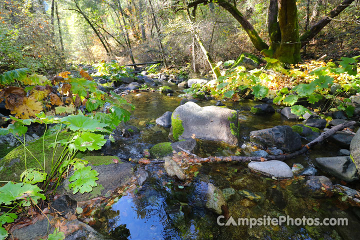 Cal-Ida Campground Fiddle Creek Scenic