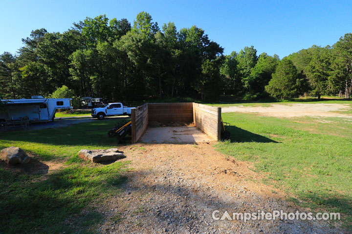 Croft State Park Equestrian Manure Bin