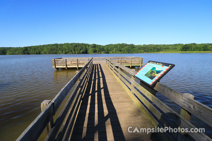 Croft State Park Fishing Dock