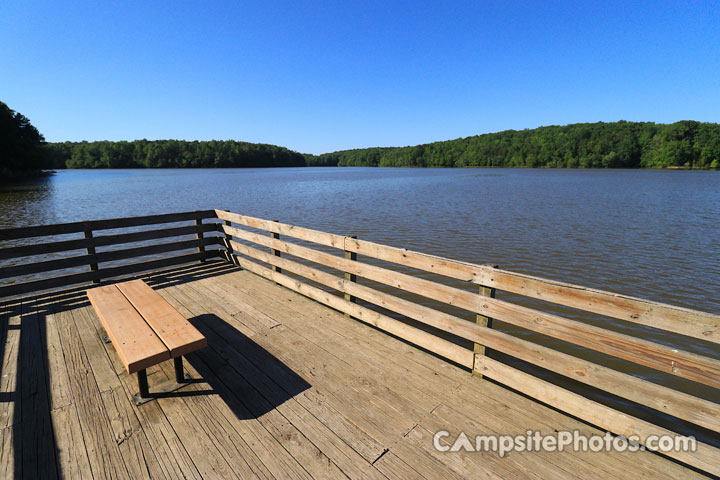 Croft State Park Fishing Dock View