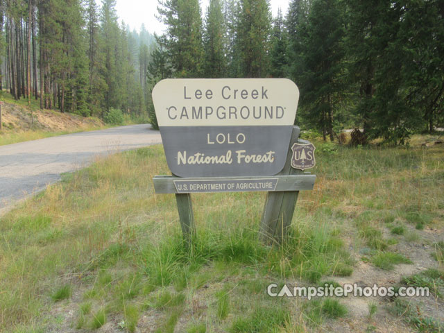 Lee Creek - Campsite Photos and Campground Information