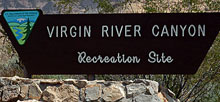 Virgin River Canyon Recreation Area