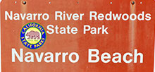 Navarro River Redwoods State Park Beach
