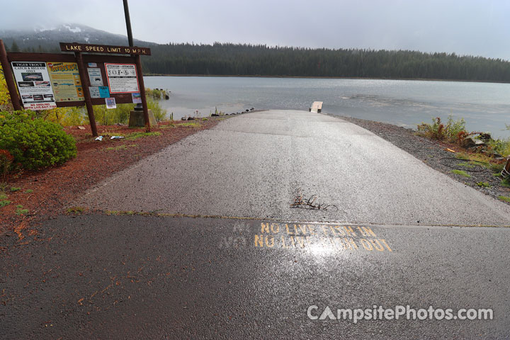 Fish Lake Campground Fish Lake Boat Ramp