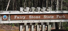 Fairy Stone State Park
