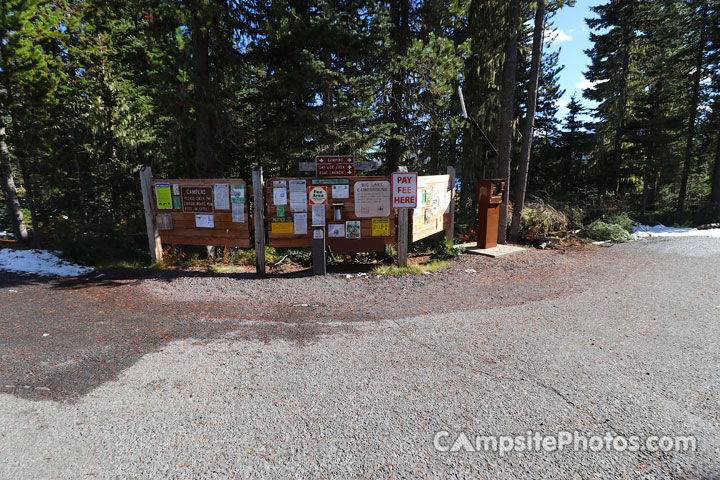 Big Lake Campground Pay Station