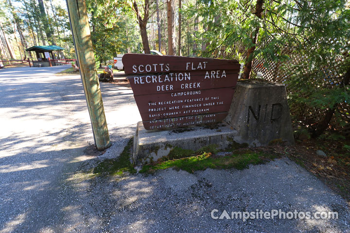 Deer Creek Campground Sign