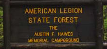 American Legion State Forest Austin F. Hawes