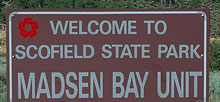 Scofield State Park Madsen Bay