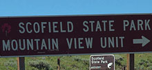 Scofield State Park Mountain View