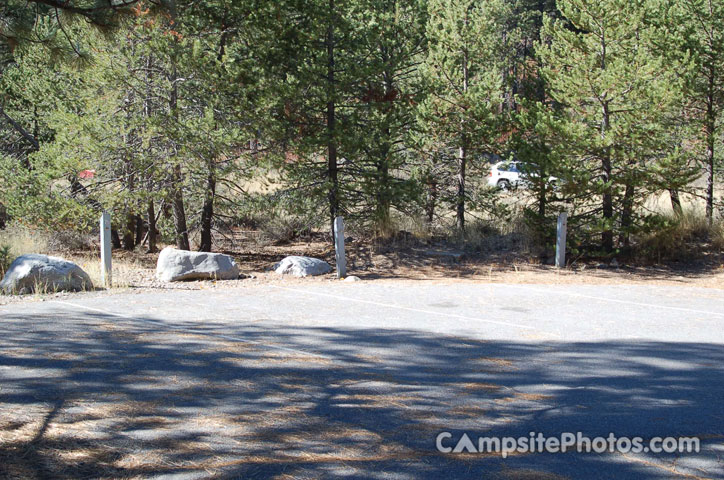 Granite Flat Campground walk-in parking