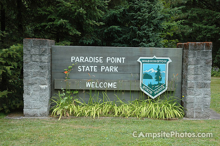 Paradise Point Sign