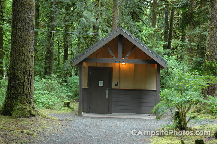 Verlot Campground Bathroom
