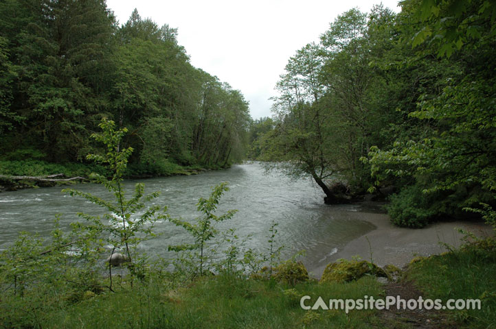 Verlot Campground River Stillaguamish Scenic