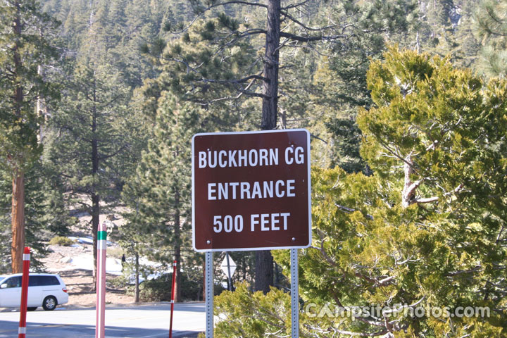 Buckhorn Campground Sign