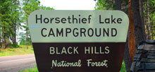 Horsethief Lake Black Hills National Forest