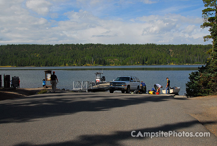 Lewis Lake Campground Boat Ramp