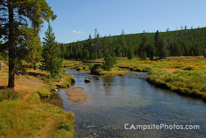 Indian Creek Campground Creek View