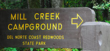 Del Norte Coast Redwoods State Park Mill Creek