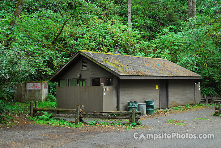Van Damme State Park Bathroom