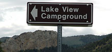Cave Lake State Park Lake View
